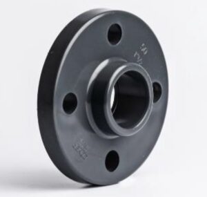 PVC Inch Full Face Plain Drilled Flange - BS 4504 NP10/16