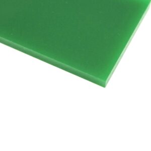 HDPE Sheet - Pressed and Planed Green - 2050mm x 1020mm