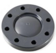 PVC Metric Blanking Flange Drilled to BS4504 NP10/16