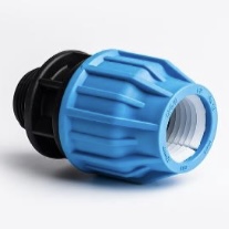 MDPE Compression Fitting Adaptor Male (Plain x Threaded BSP)